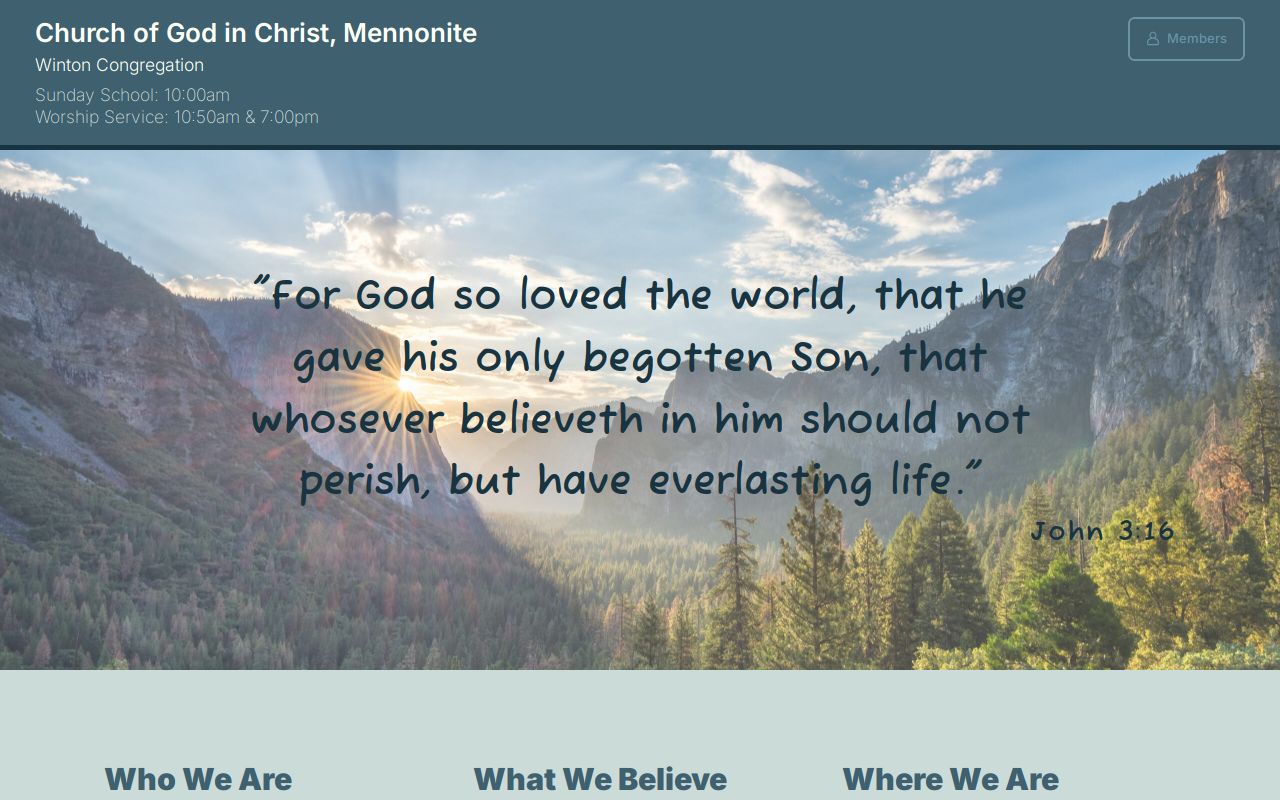 God In Christ Mennonite